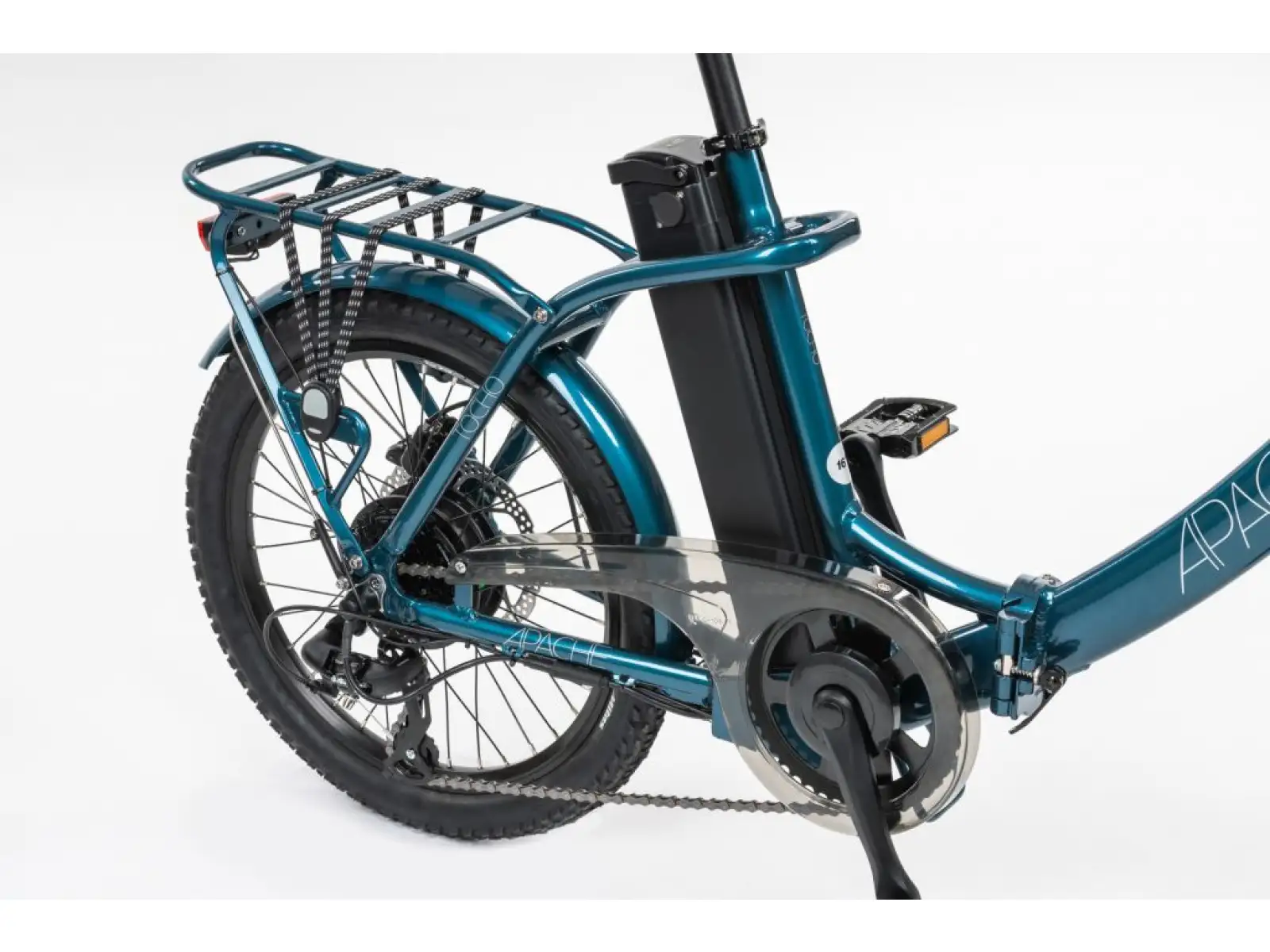 Skladací elektrický bicykel Apache Tocho Plus+