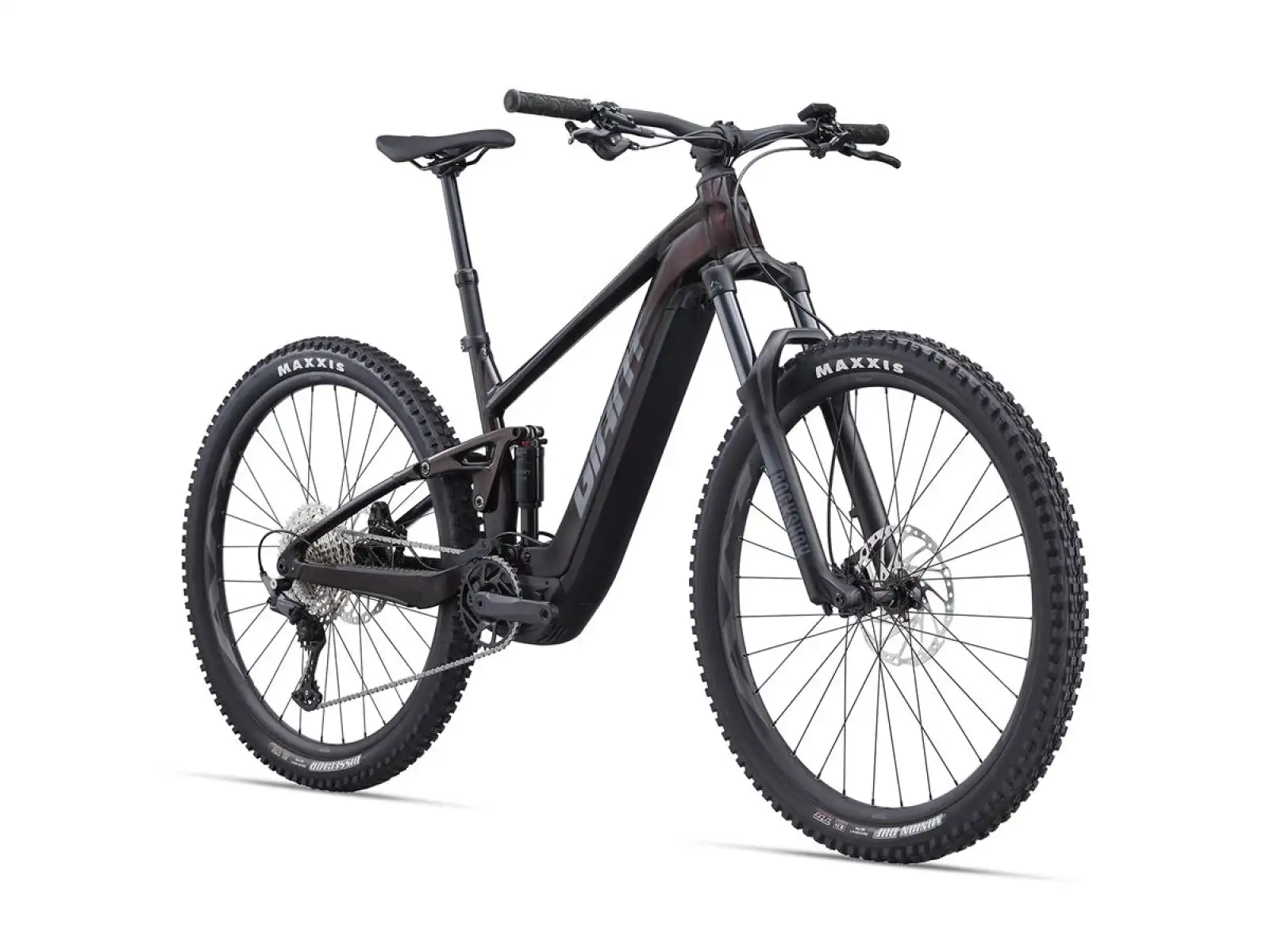 Celoodpružený elektrobicykel Giant Stance E+ 1 Pro cordovan