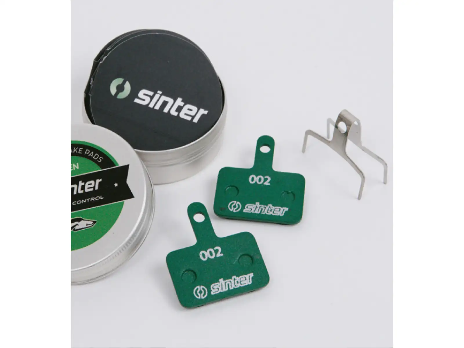 Sinter Shimano B Type brzdové doštičky polymér zelená