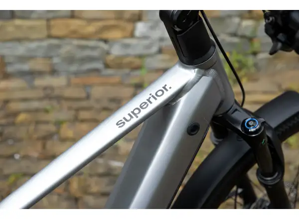 Superior eBLOX 6.5 mestský elektrobicykel Matte Dark Chrome/Black