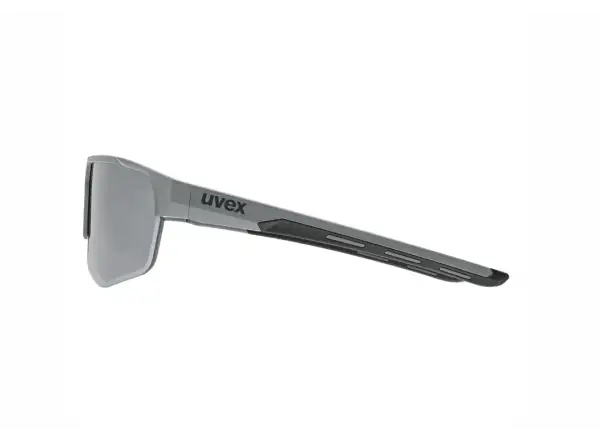 Uvex Axos Set okuliare Grey Matt/Mirror Silver