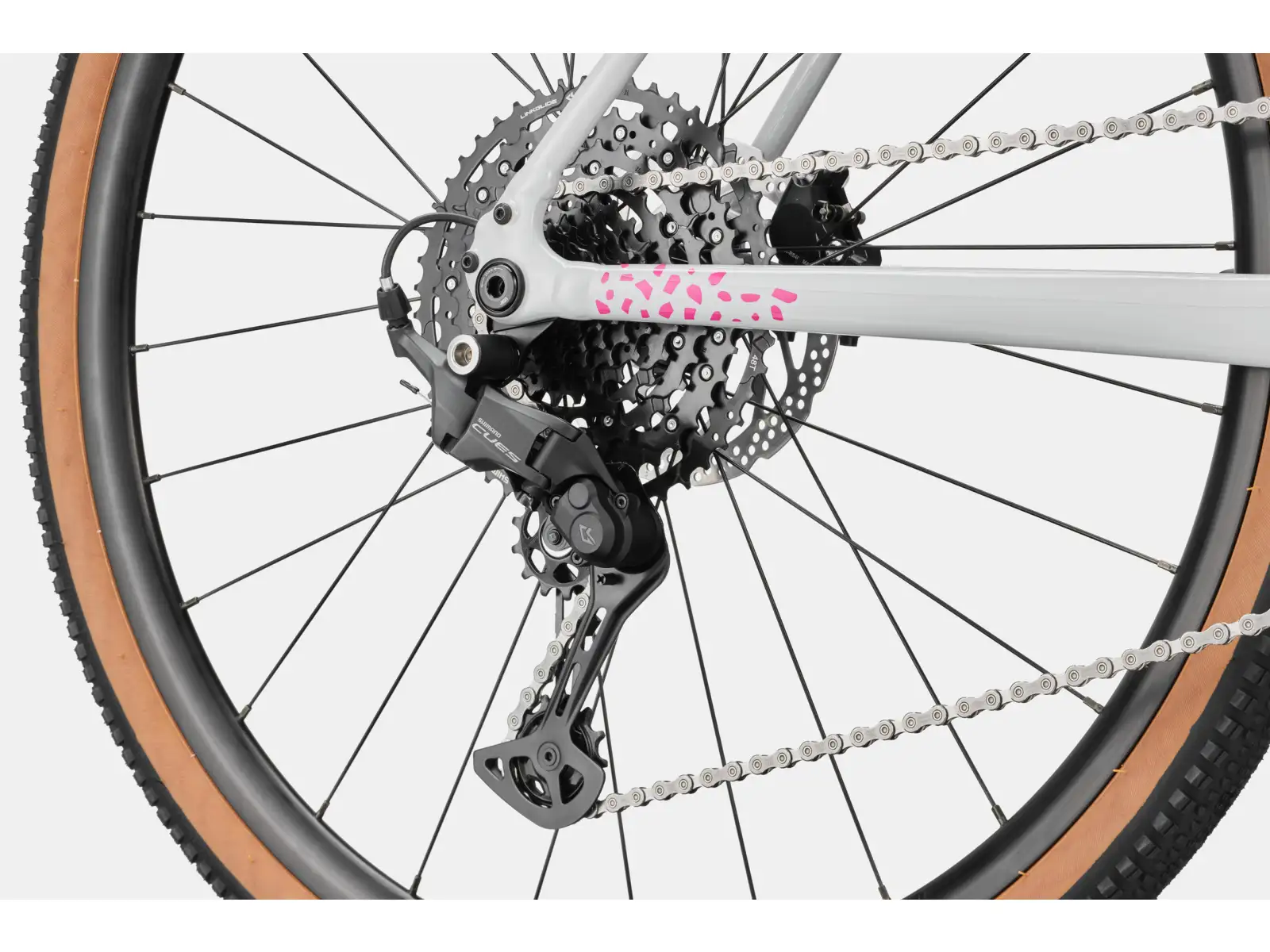 Cannondale Topstone CAAD 3 CUES 1X gravel bicykel Light Grey