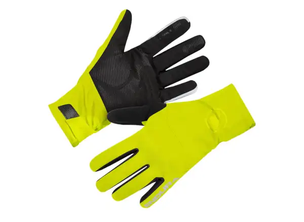 Zimné rukavice Endura Deluge Hi-Viz Yellow