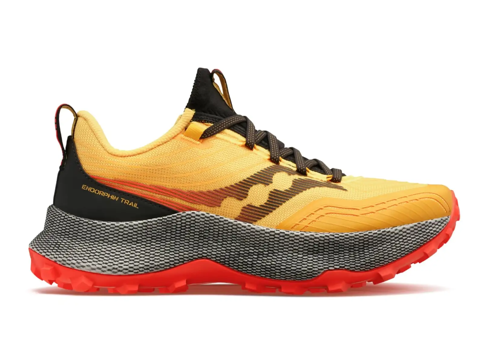 Saucony Endrophin Trail Running Shoes Vizigold/Vizired