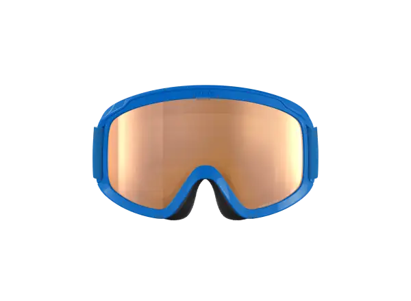 POC POCito Retina detské lyžiarske okuliare Fluorescent Blue/Partly Sunny Light Orange