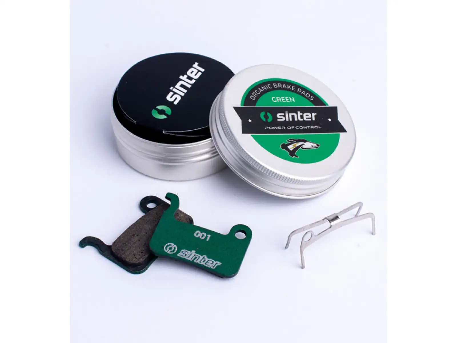 Sinter Shimano A Type brzdové doštičky polymér zelená