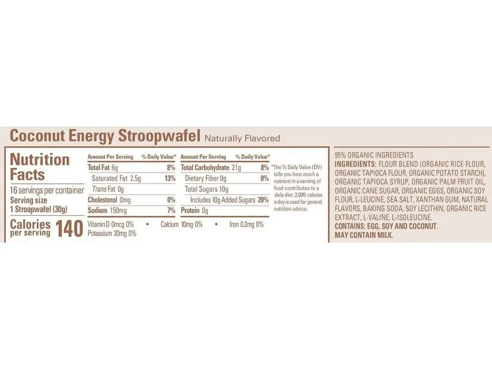 GU Energy Wafel sušienka Coconut 32 g