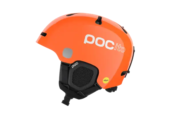 POC POCito Fornix MIPS detská lyžiarska prilba Fluorescent Orange