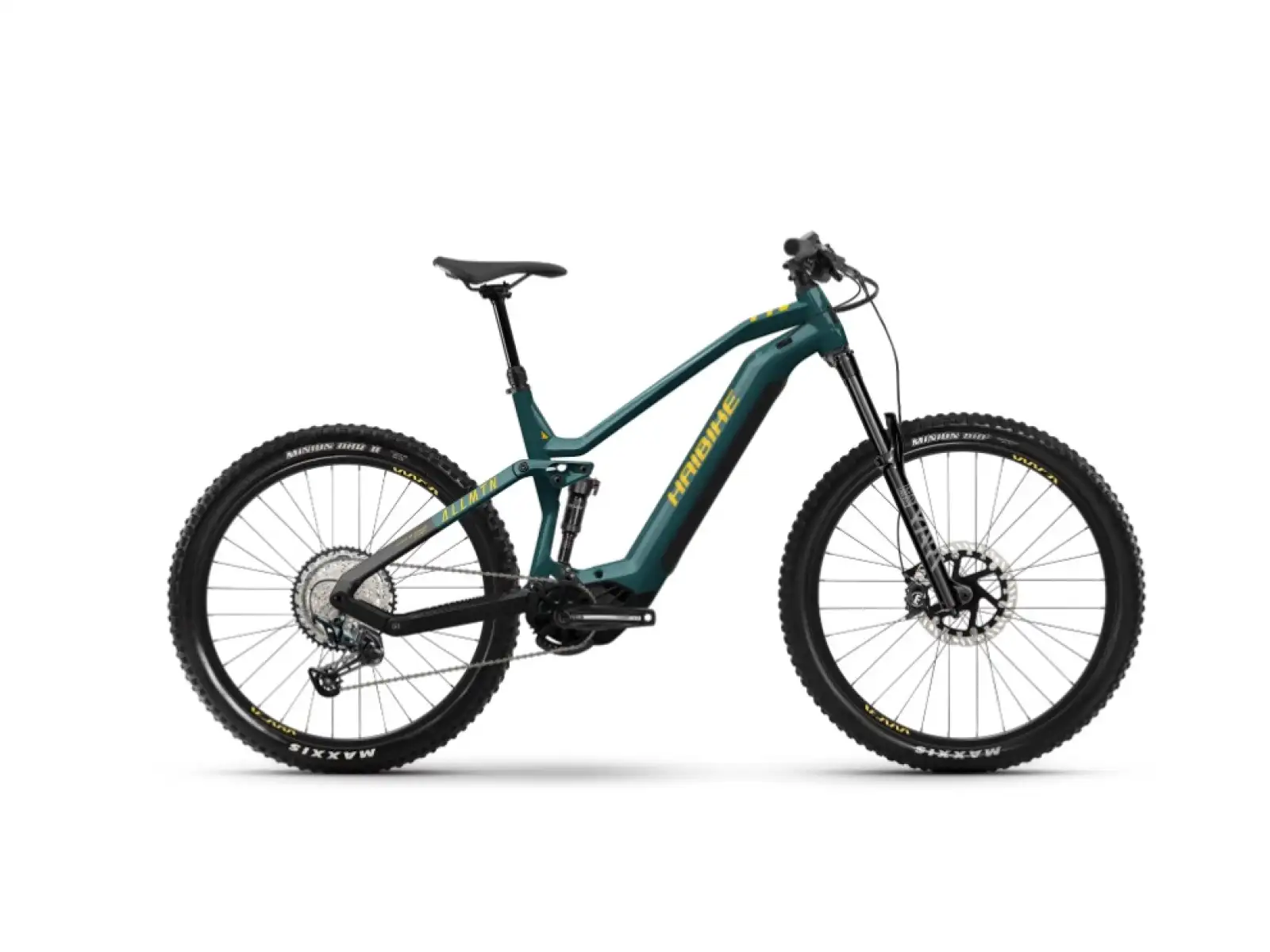 Haibike AllMtn 7 Ocean/Black/Orange gloss celoodpružený elektrobicykel