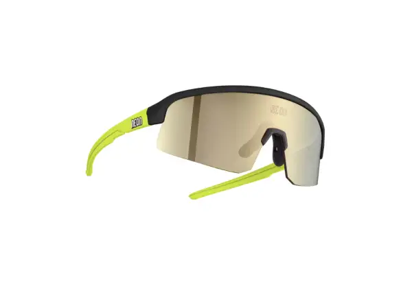 Neon Viper detské slnečné okuliare Black Yellow/Mirror Bronze
