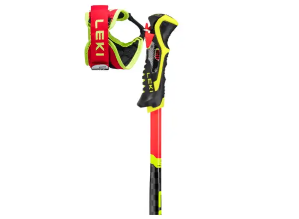 Leki WCR TBS SL 3D zjazdové palice Bright Red/Black/Neonyellow