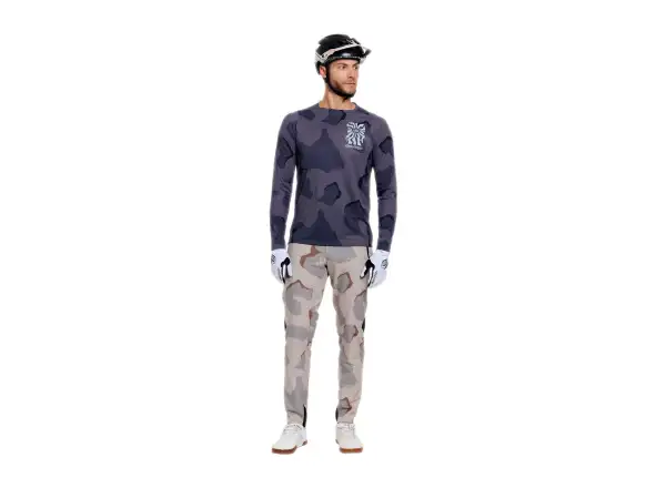 Troy Lee Designs Skyline Pro pánsky dres dlhý rukáv Flow Camo Carbon