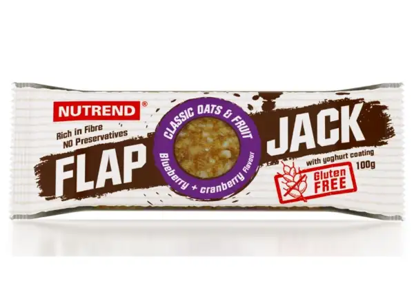 Nutrend Flapjack 100g čokoládová a banánová tyčinka