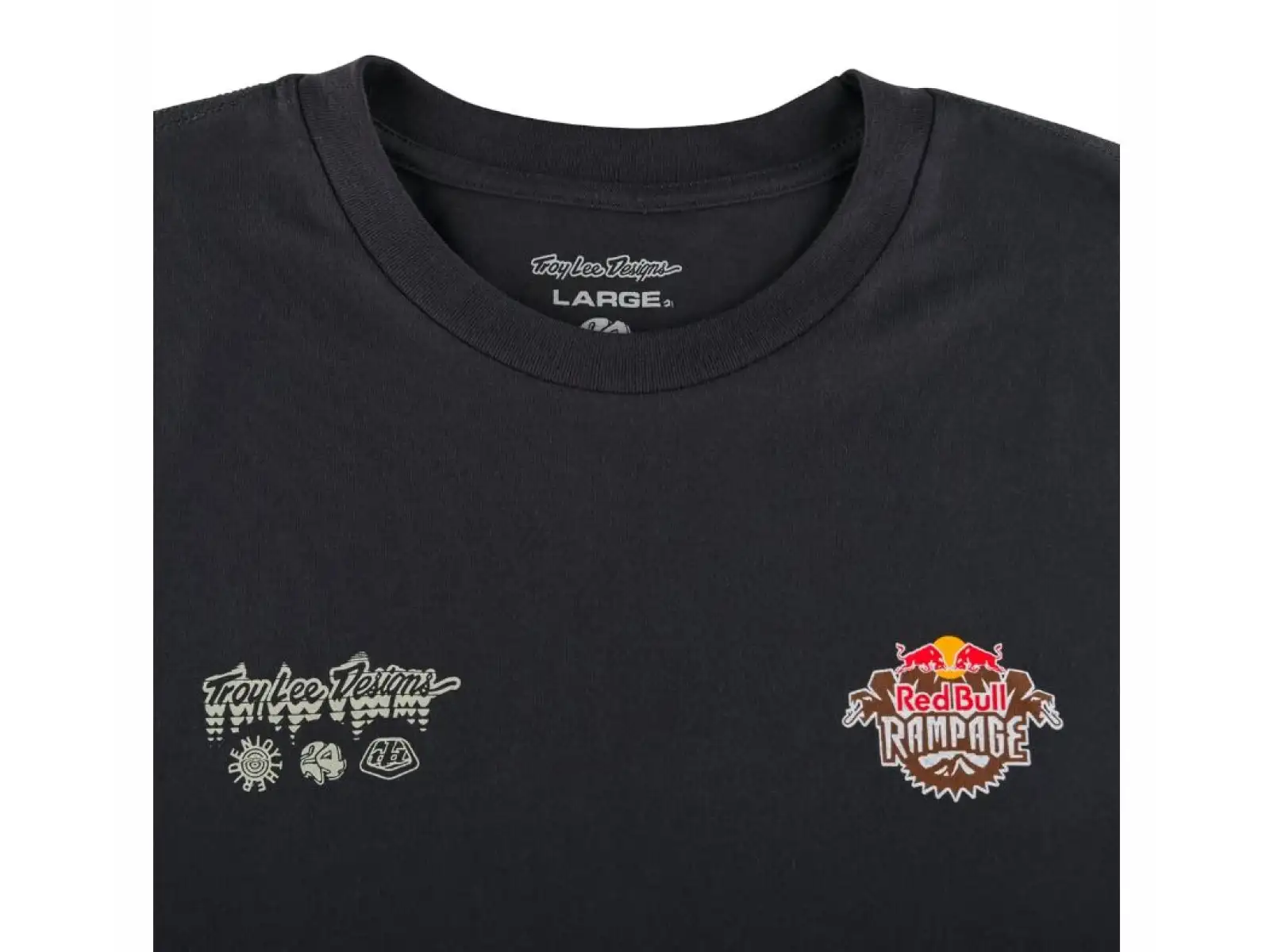 Troy Lee Designs x Red Bull Rampage Mind Melt pánské triko krátký rukáv Coal