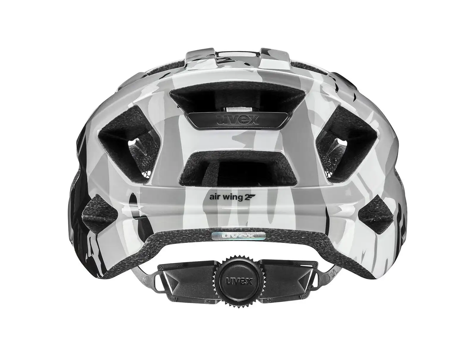 Uvex Air Wing 2 detská prilba Warm Grey/Black