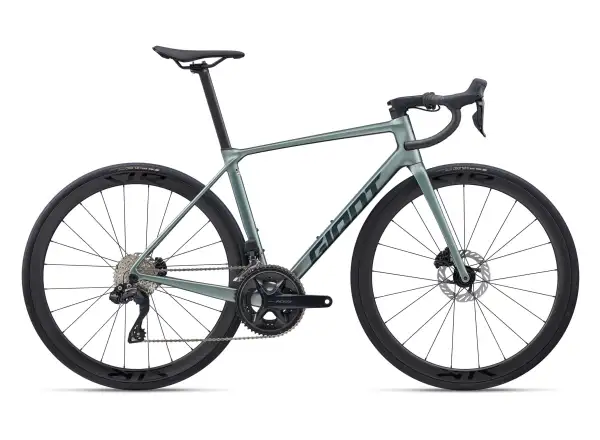 Giant TCR Advanced 0 AXS cestný bicykel Alpine Green