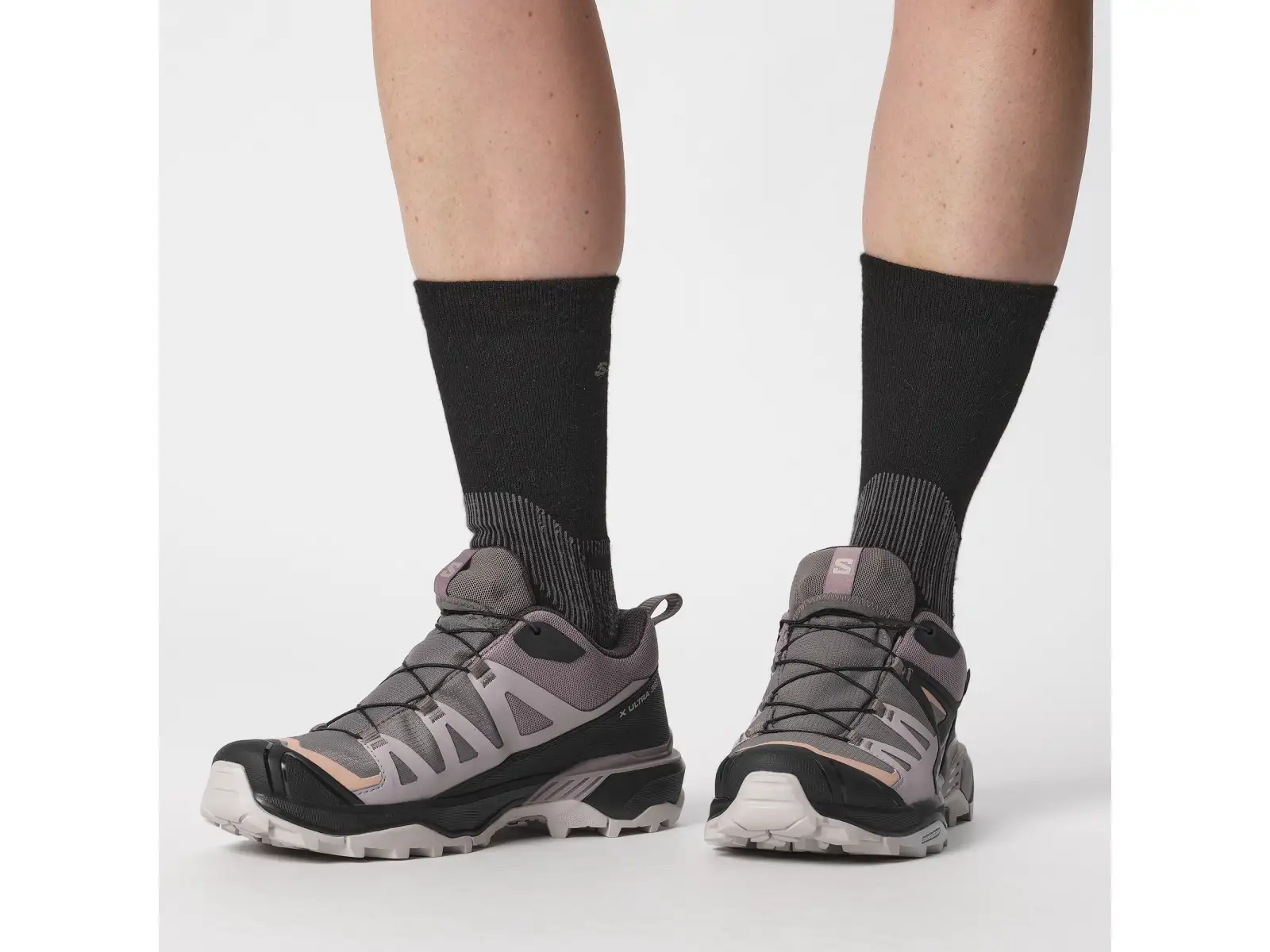 Salomon X Ultra 360 GTX dámska turistická obuv Plum Kitten/Phantom/Cork