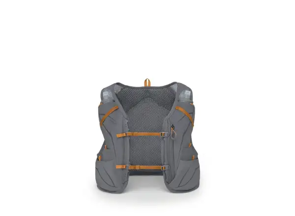 Osprey Duro 6 vesta 6 l + 2x fľaša Hydraulics 0,5 l Phantom Grey/Toffee Orange