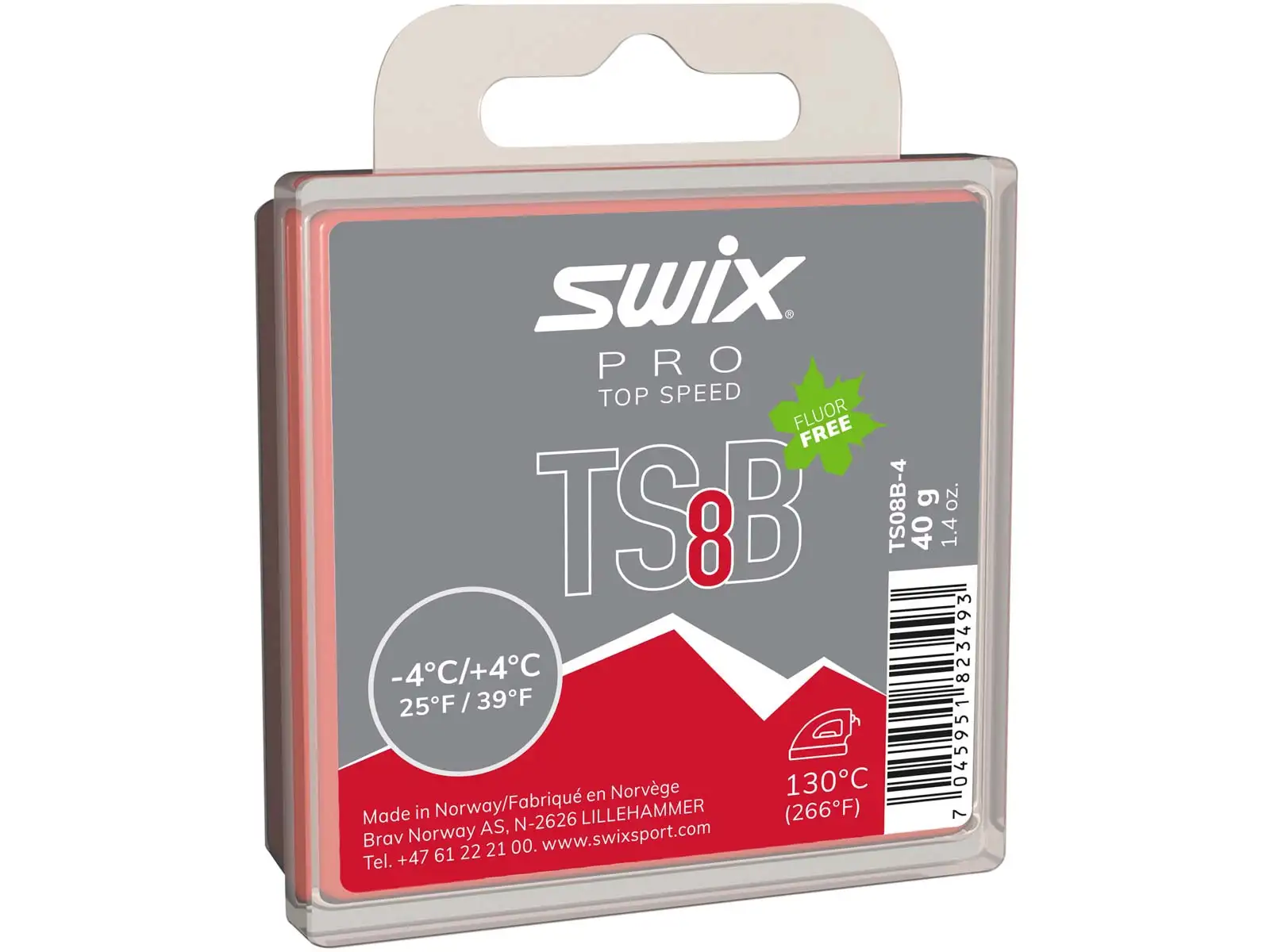 Swix TS08B Top Speed sklzný vosk 40 g