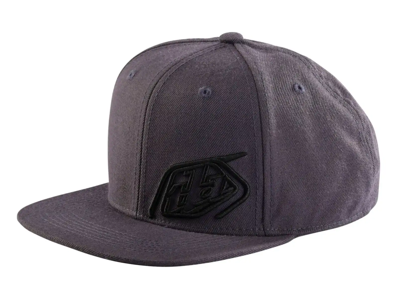 Troy Lee Designs Slice Snapback šiltovka Gray/Charcoal