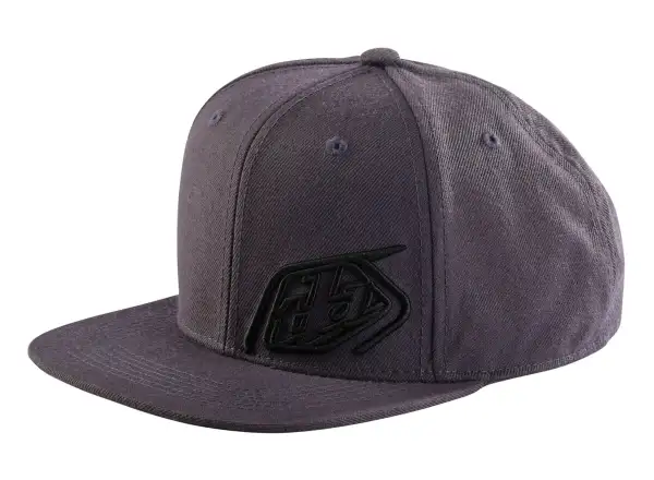 Troy Lee Designs Slice Snapback šiltovka Gray/Charcoal