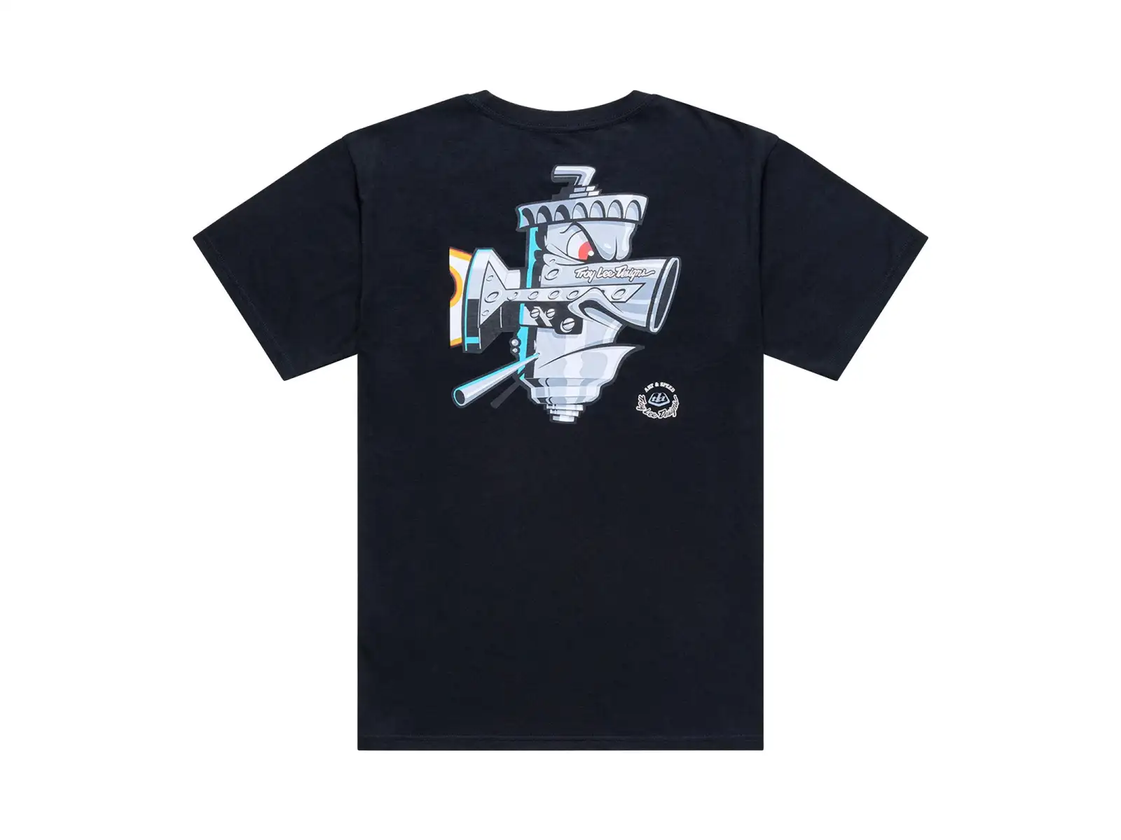 Troy Lee Designs Carb Club pánske tričko krátky rukáv Black