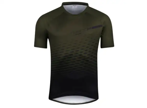 Force Angle MTB pánsky dres krátky rukáv army