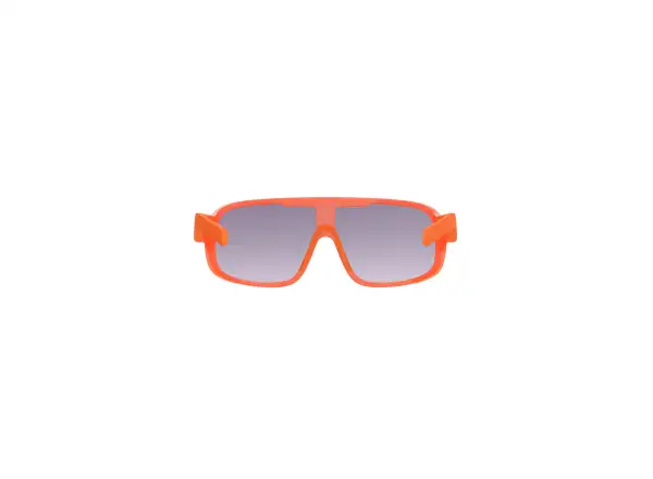 POC Aspire WF slnečné okuliare Fluorescent Orange Translucent/Clarity Road/Partly Sunny Gold