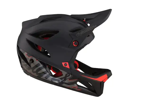 Troy Lee Designs Stage Mips prilba Signature Black