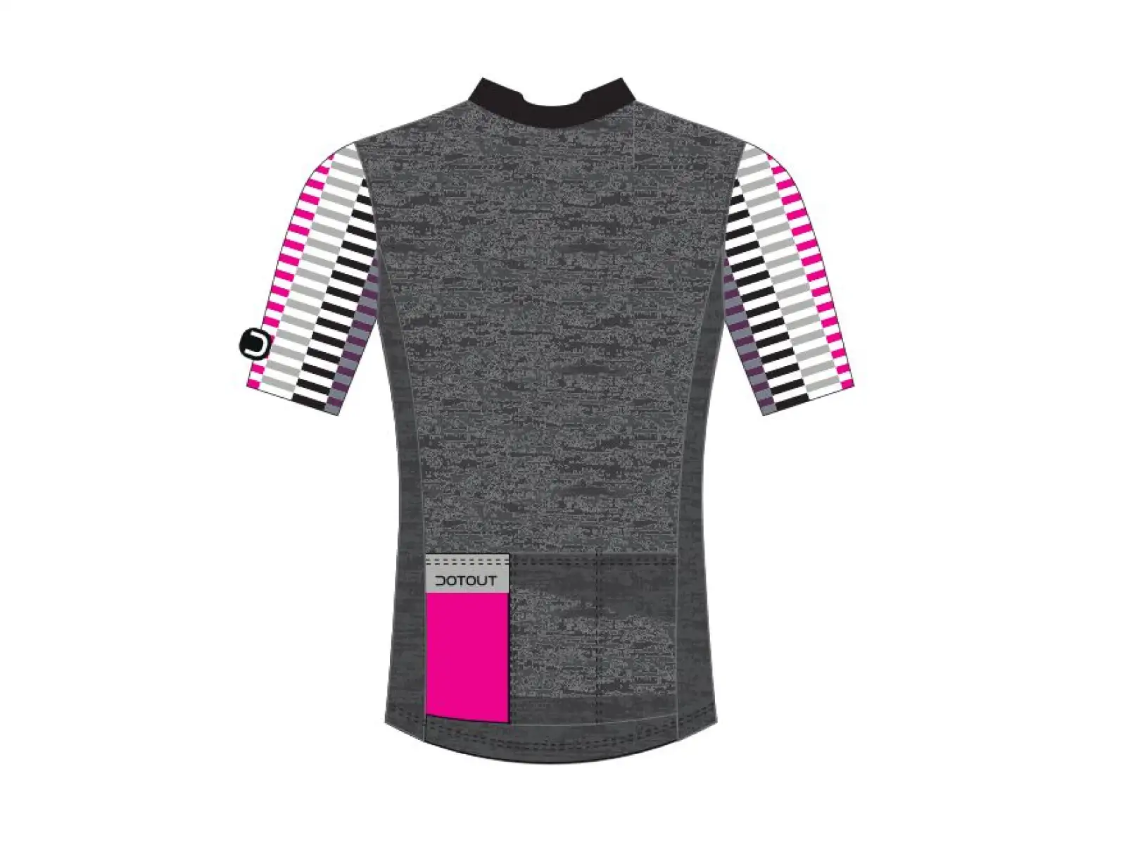 Dotout Flash Pánske tričko s krátkym rukávom Melange Dark Grey