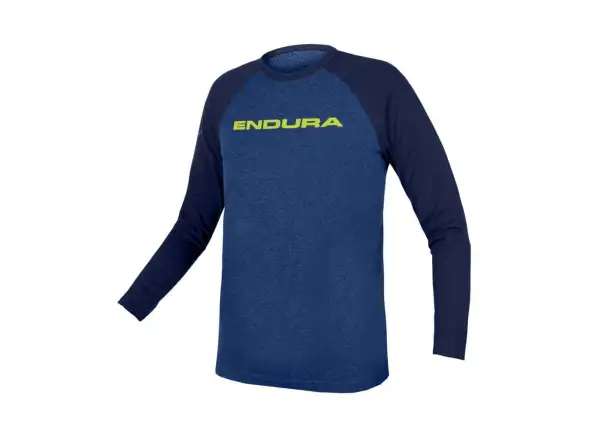 Endura Kids One Clan Raglan L/S tričko s dlhým rukávom modré