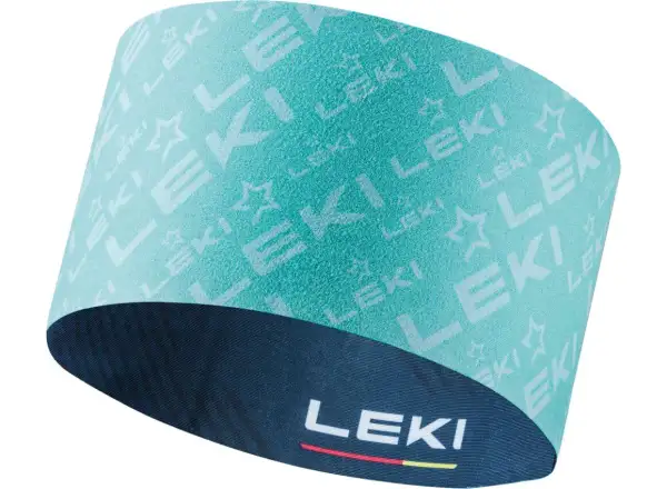 Čelenka Leki XC Headband tmavá džínsovina/mintová veľkosť. Uni