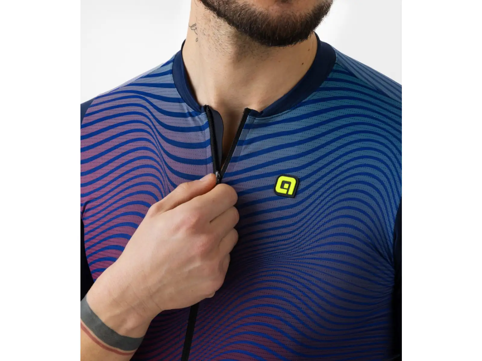 Alé PR-E Onda pánsky dres krátky rukáv Navy Blue
