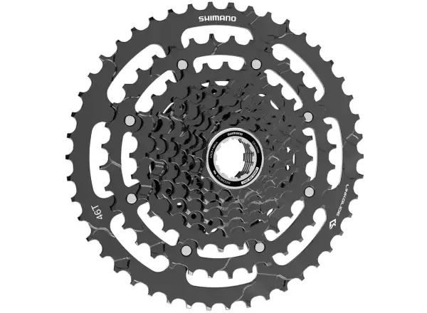 Shimano CUES CS-LG400-9 Linkglide 9-rýchlostná kazeta 11 – 46 zubov