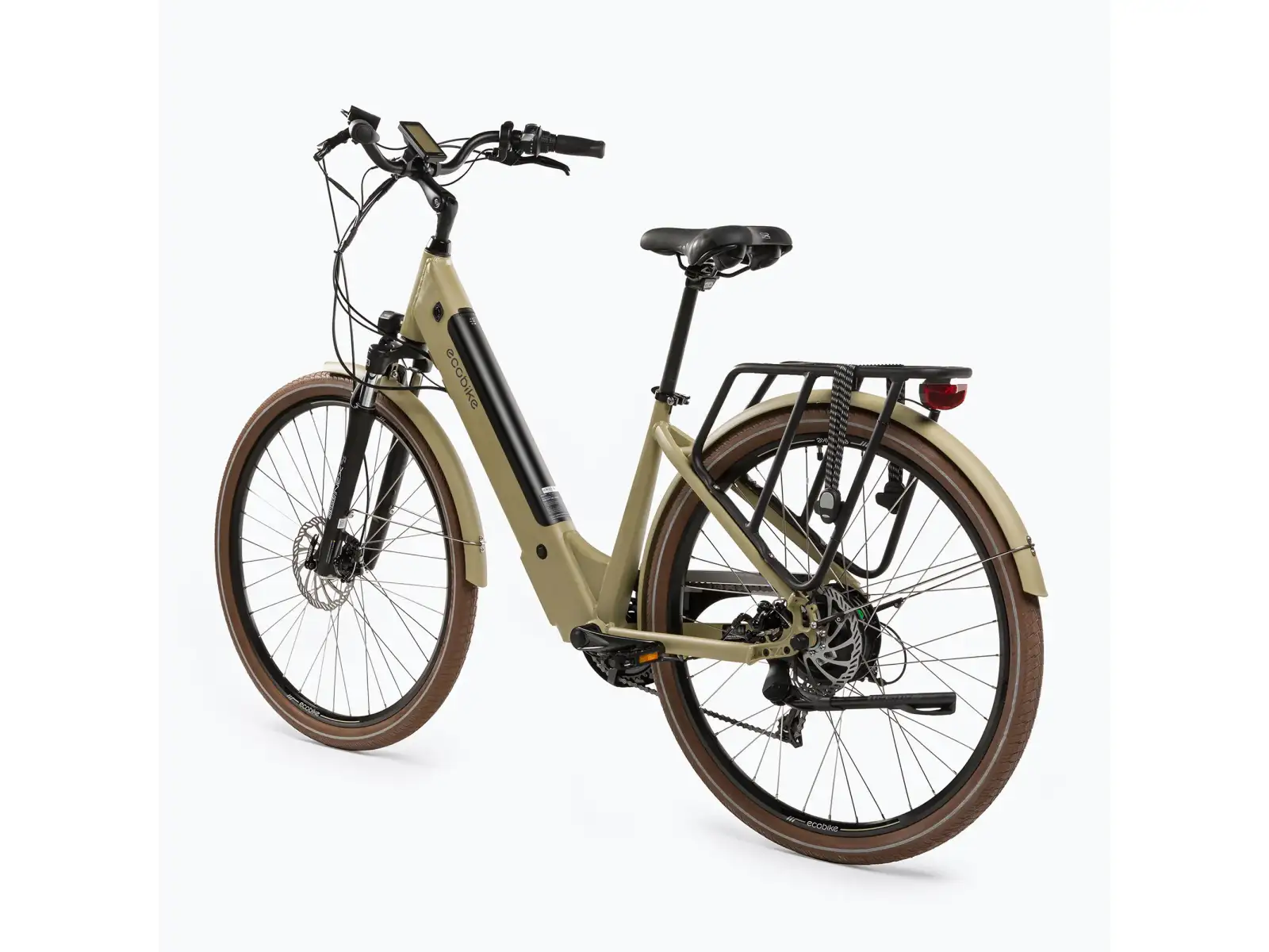 Ecobike X-City mestský elektrobicykel 468 Wh Cappuccino