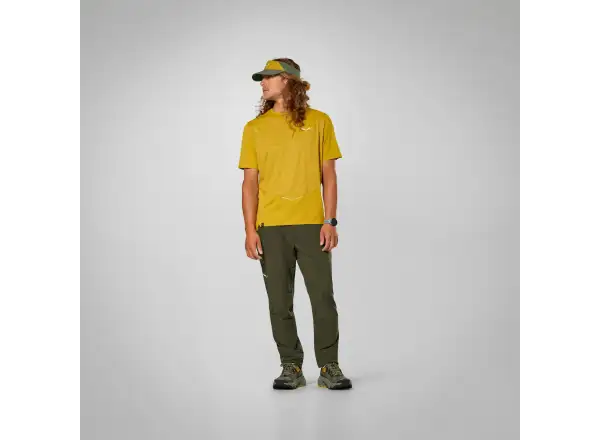 Salewa Pedroc Tech Dry pánske tričko Olive Oil