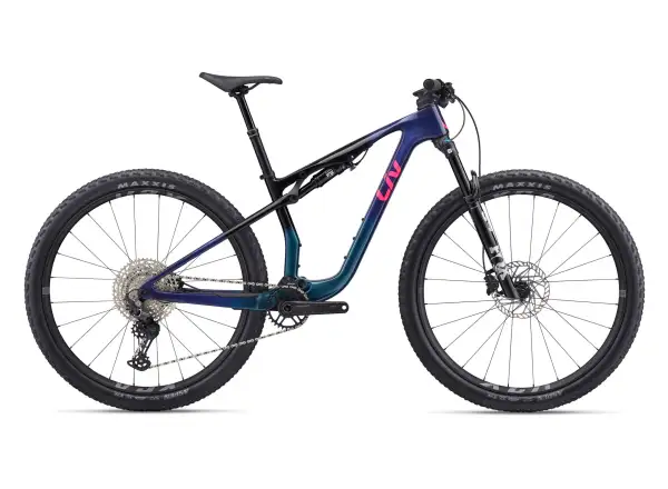 Liv Pique Advanced SL 3 horský celoodpružený bicykel Deep Cove/Sea Sparkle