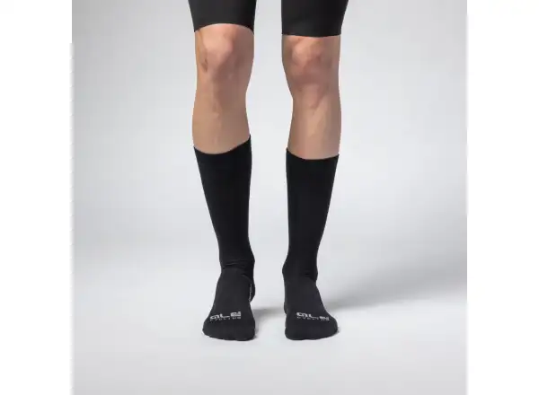 ALÉ Thermo 2.0 zimné cyklistické ponožky Black