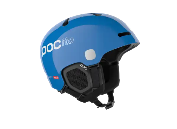 POC POCito Fornix MIPS detská lyžiarska helma Fluorescent Blue