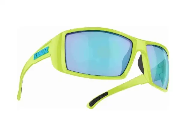 Slnečné okuliare Bliz Drift Lime Green Smoke/Blue Multi Cat.3