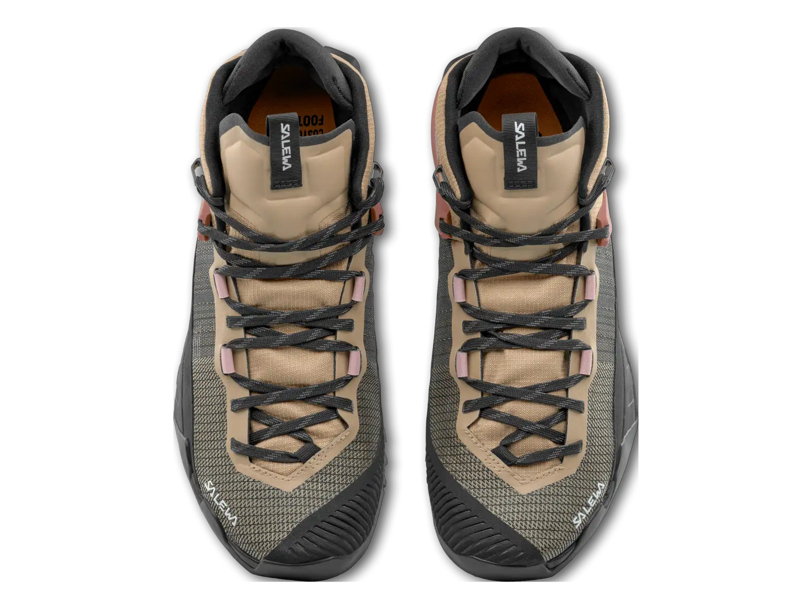 Salewa Wildfire NXT Mid GTX dámske turistické topánky Quicksand/Etruscan Red