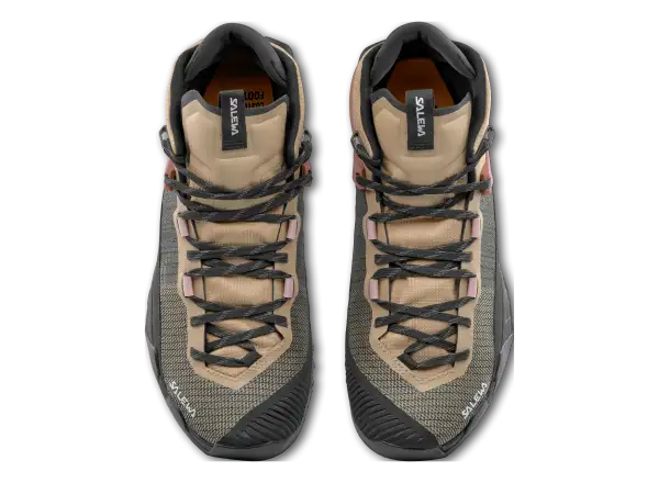 Salewa Wildfire NXT Mid GTX dámske turistické topánky Quicksand/Etruscan Red