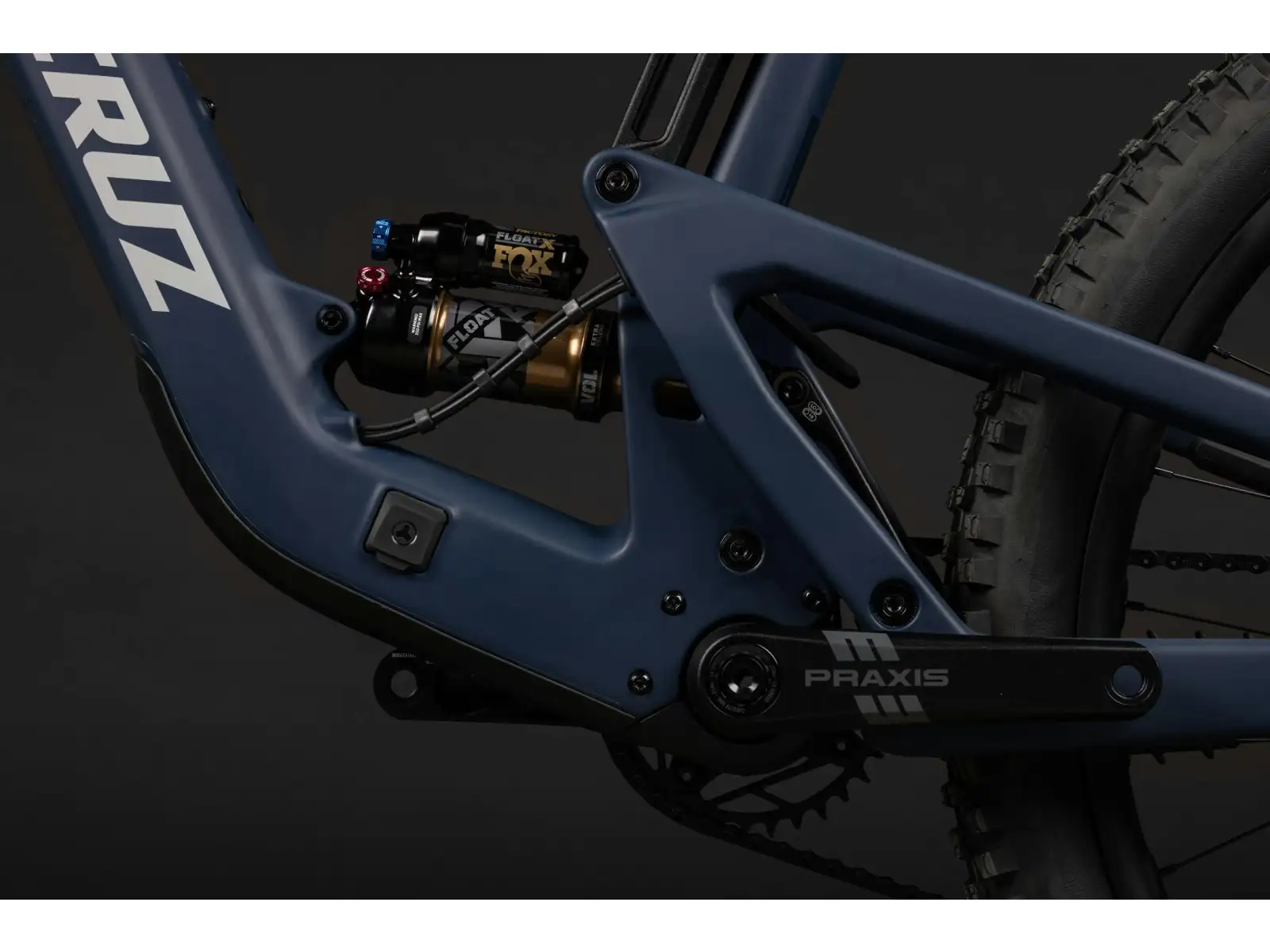 Santa Cruz Heckler SL 1 C R celoodpružený elektrobicykel Matte Dark Blue