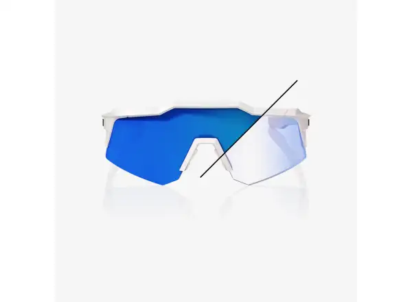 100% Speedcraft okuliare XS LE Bastille Blue Mirror Photochromic