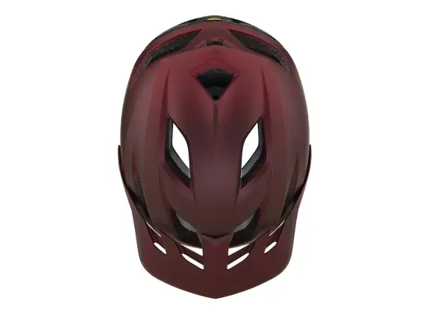 Troy Lee Designs Flowline SE MIPS prilba Radian Burgundy/Charcoal