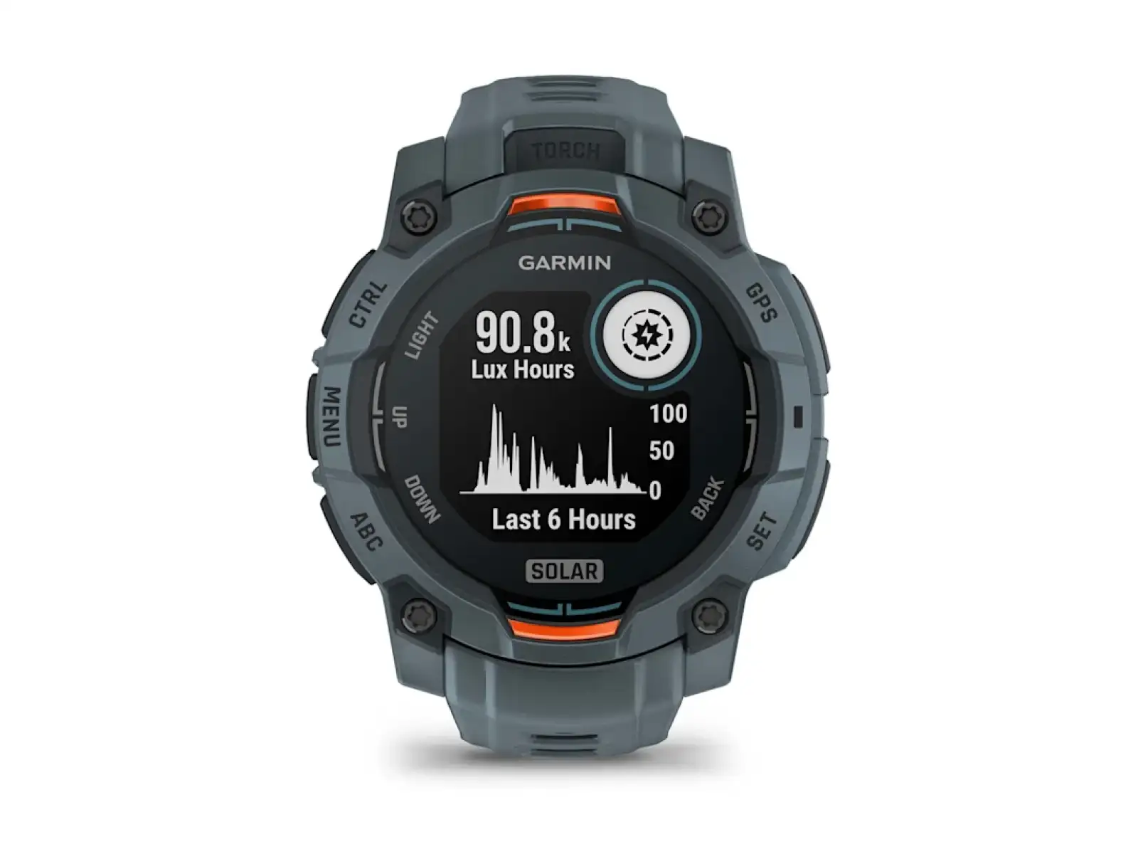Garmin Instinct 3 Solar 45 mm inteligentné hodinky Twilight/Twilight remienok