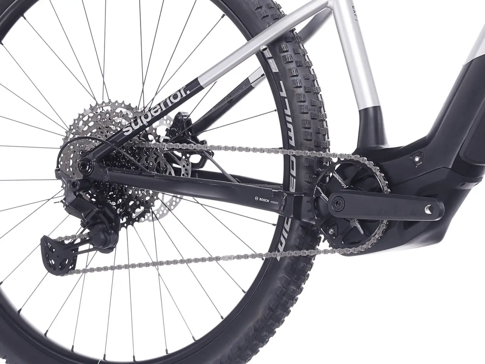 Superior eXP 6.5 horský elektrobicykel Matte Dark Chrome/Black