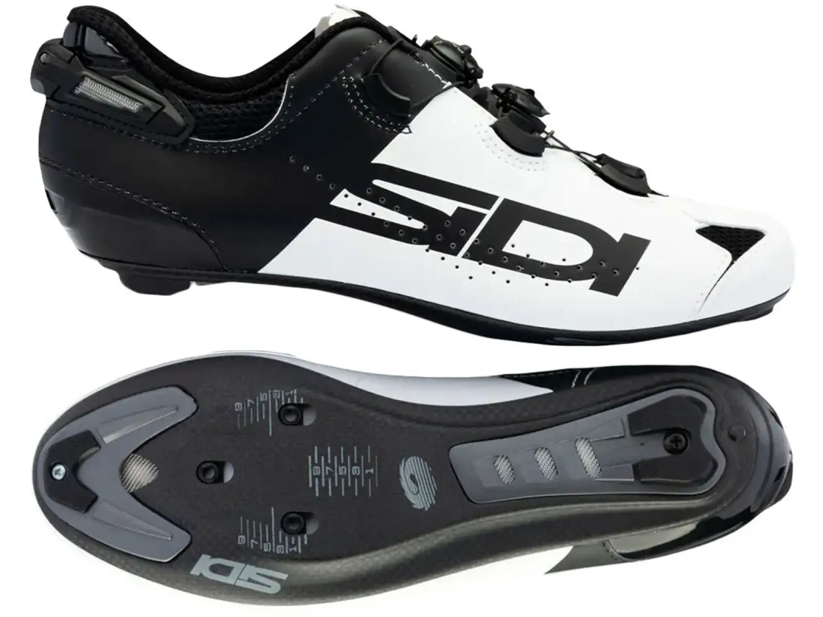 Sidi Shot 2S Pro pánske cestné tretry White/Black