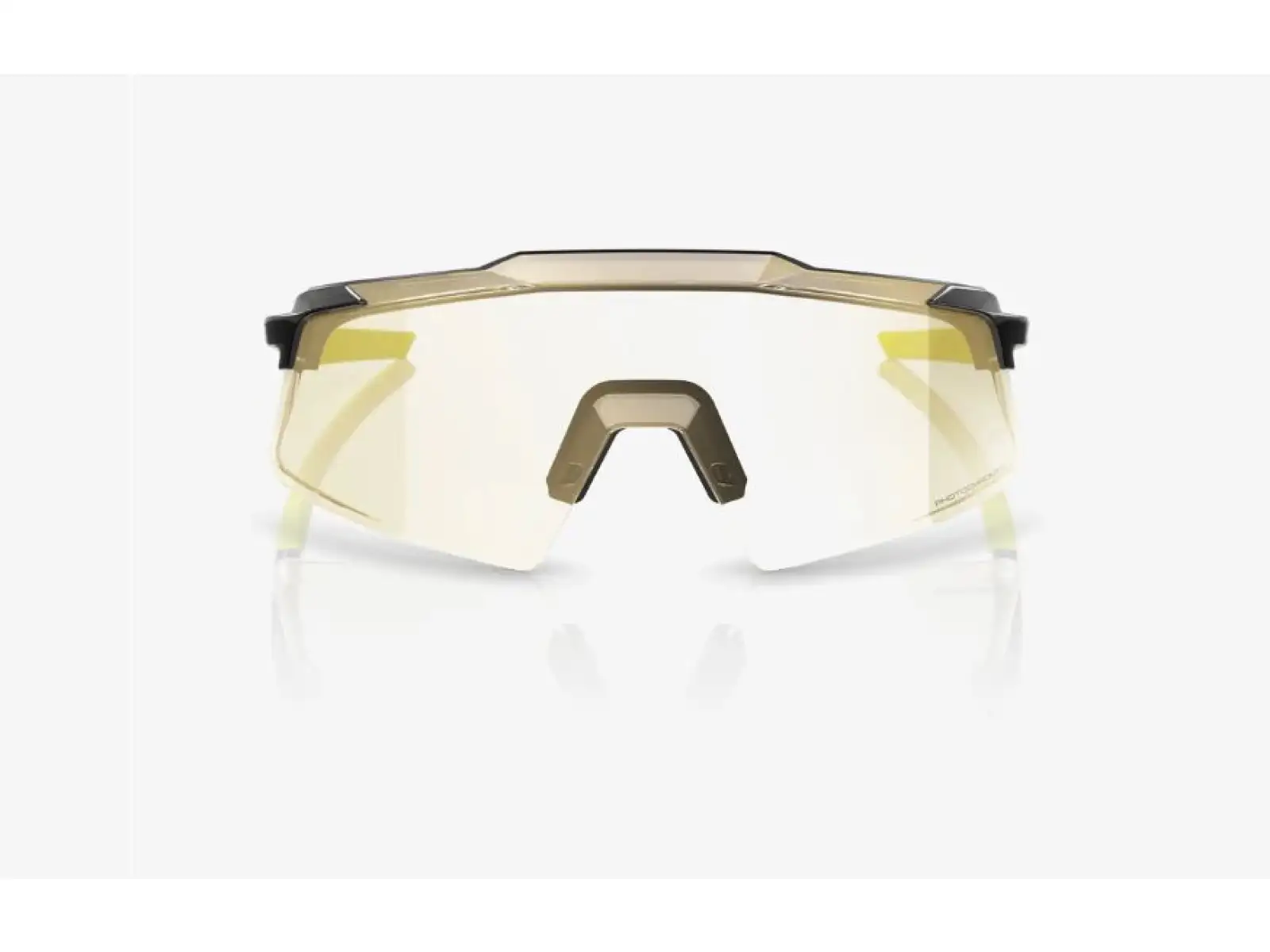 100% Aerocraft okuliare Gloss Metallic Black/Photochromic