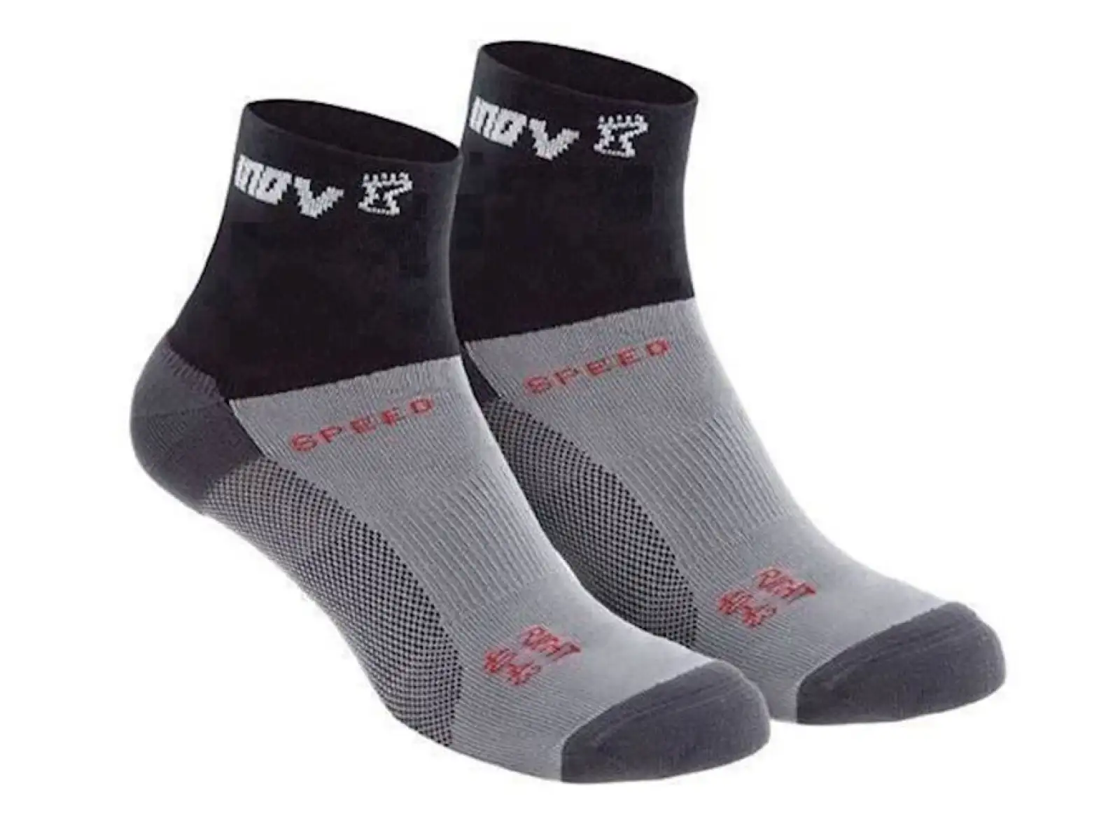 Inov-8 Speed Sock stredne vysoké čierne